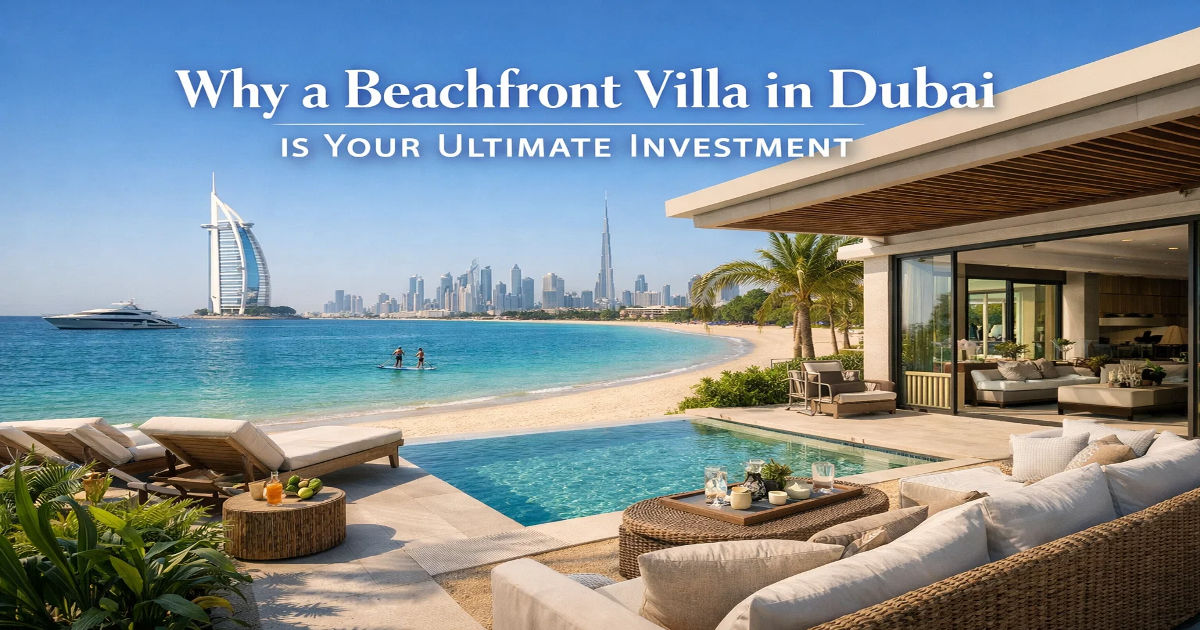 Beachfront Villa in Dubai