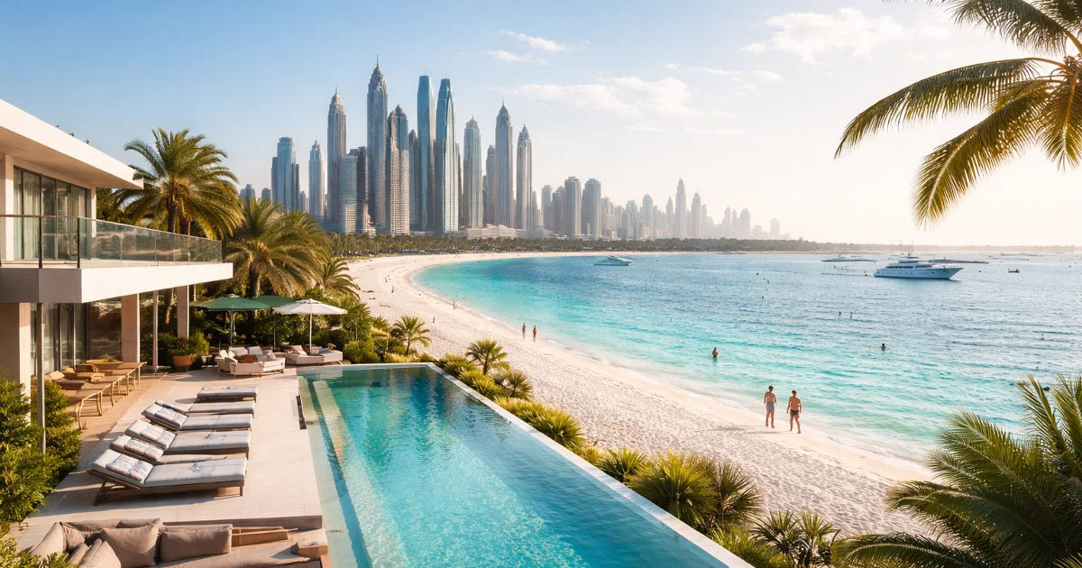 Beachfront Villa Dubai