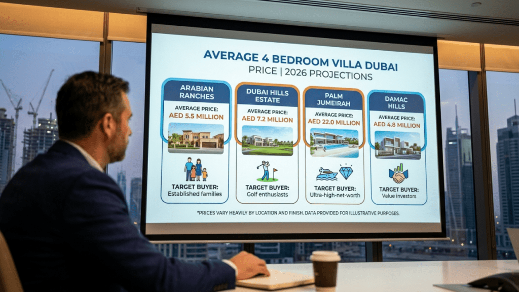 4 Bedroom Villa for Sale in Dubai