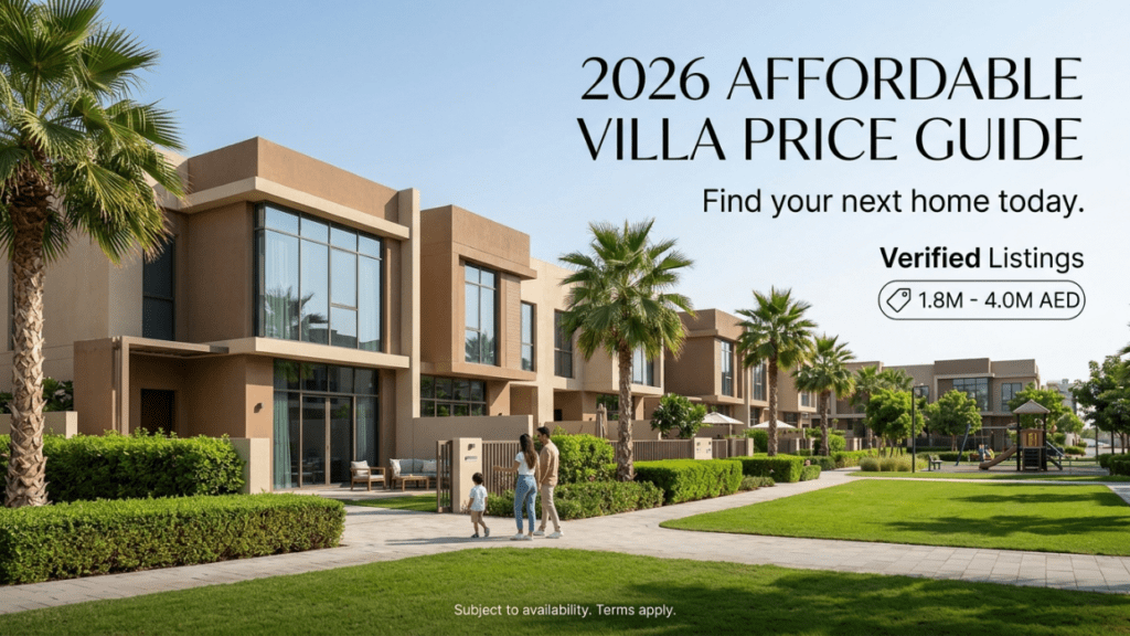 Cheap Villas for Sale in Dubai