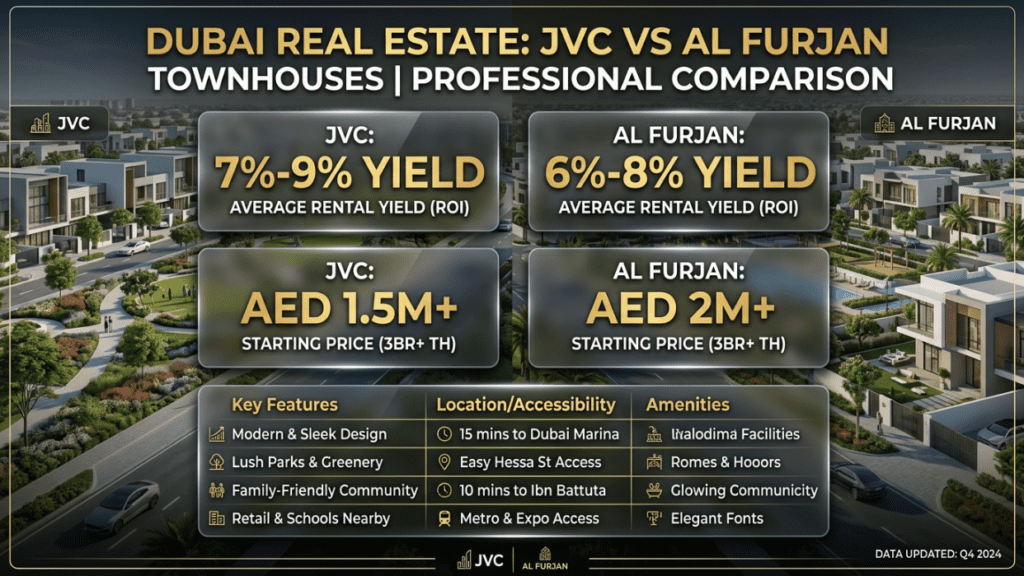 Nakheel Townhouse JVC