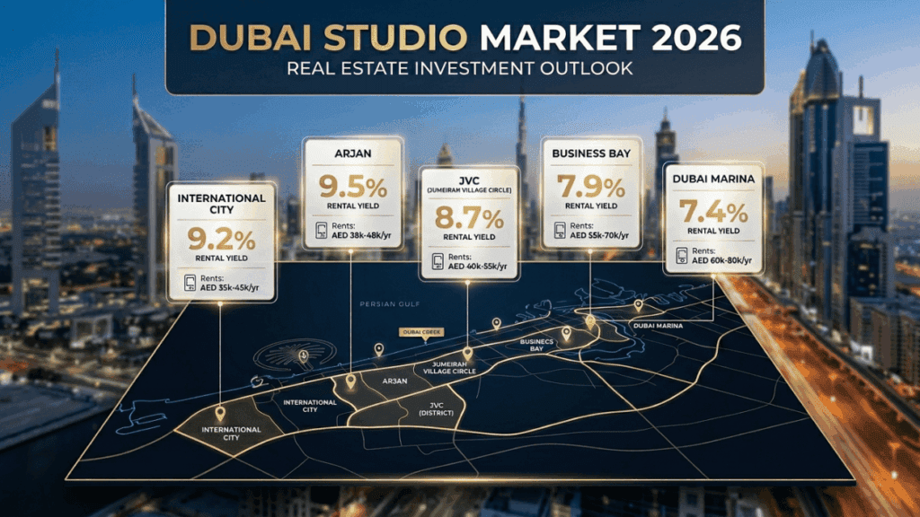Studio Apartment for Sale in Dubai