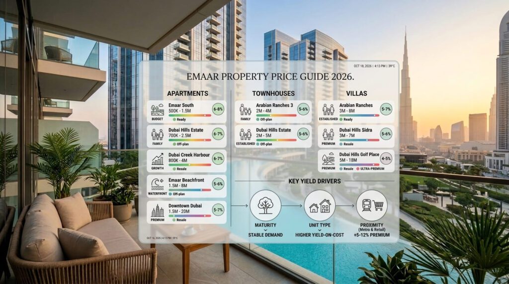 Emaar Properties for Sale