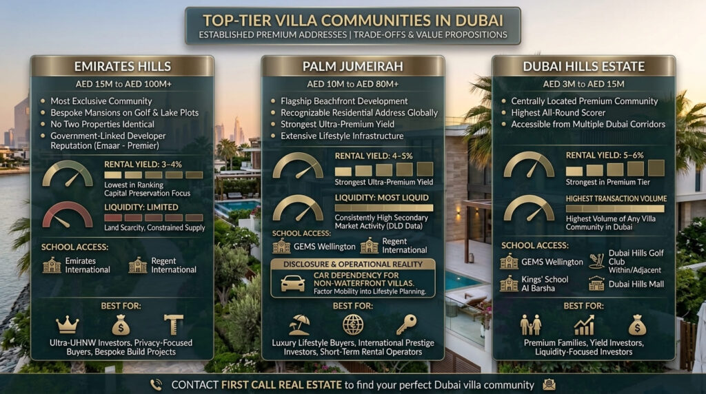 Best Villa Communities in Dubai