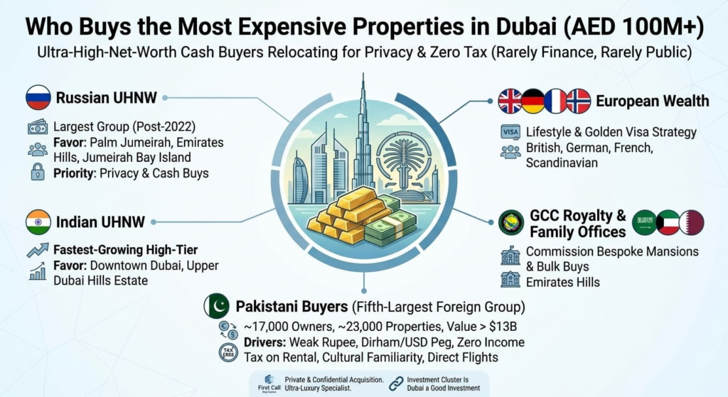Who Buys the Most Expensive Properties in Dubai
