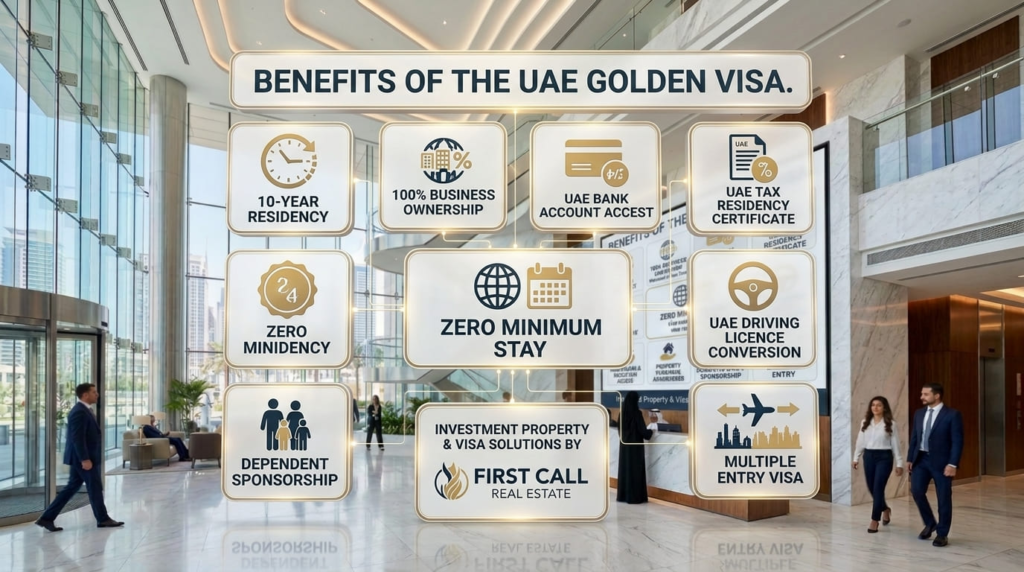 Benefits of the UAE Golden Visa