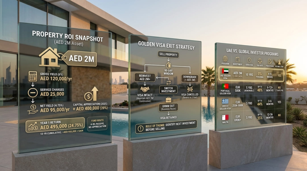 ROI, Exit Strategy, and How UAE Compares Globally