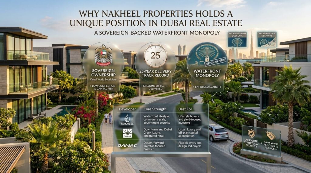 Nakheel Properties Hold a Unique Position in Dubai Real Estate