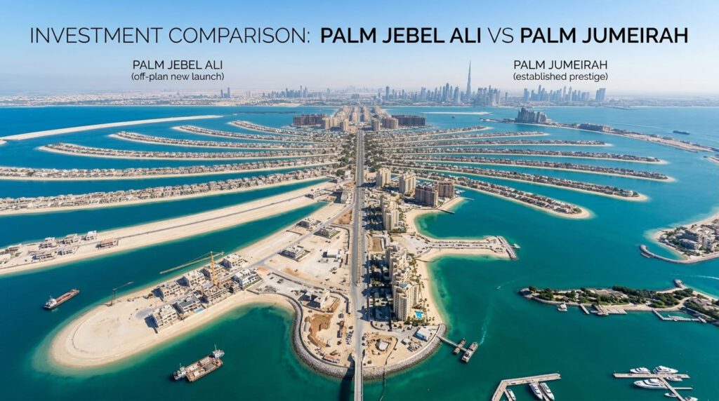 Palm Jebel Ali vs Palm Jumeirah