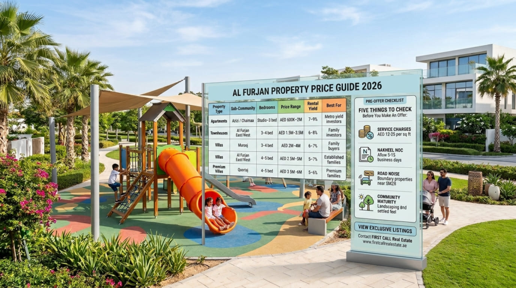 Al Furjan Property Price Guide 2026