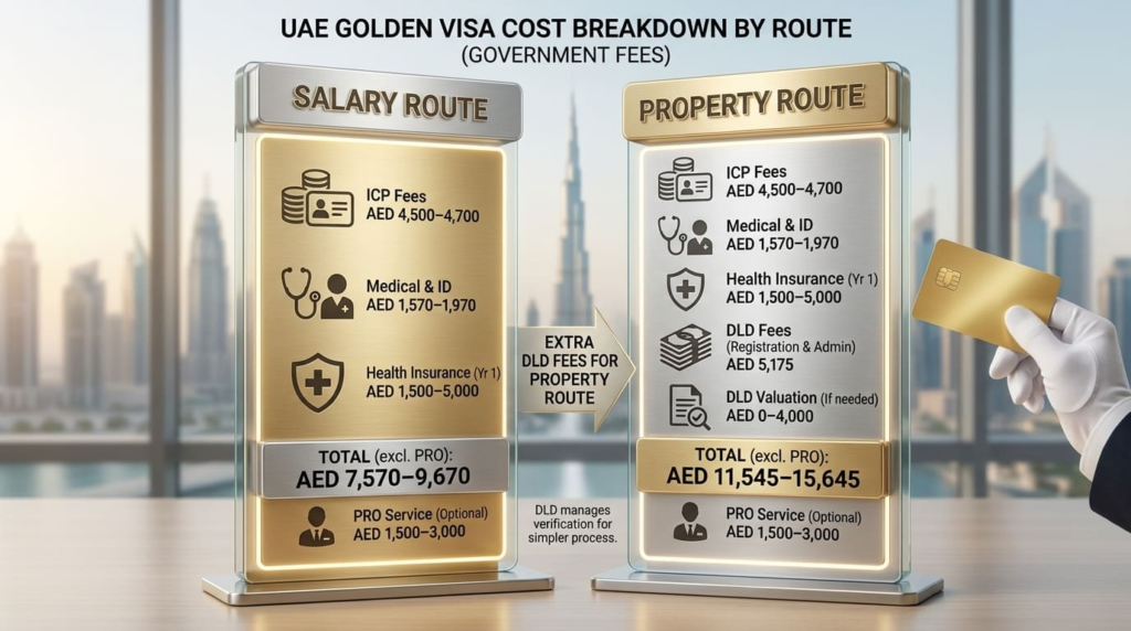 UAE Golden Visa Fees