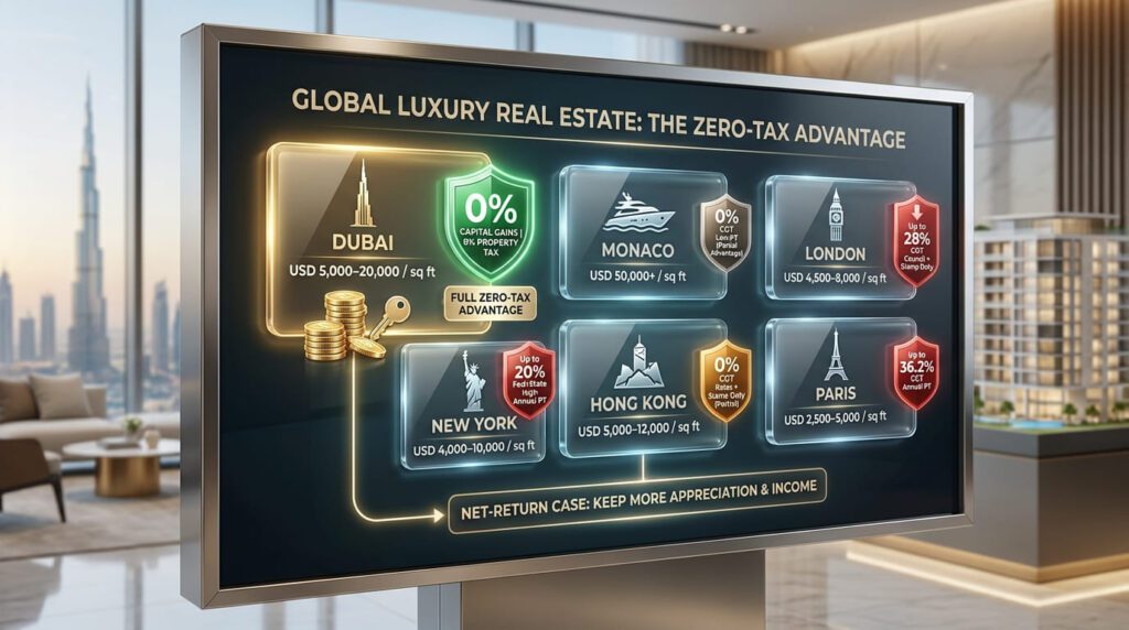 Dubai vs Global Luxury Markets