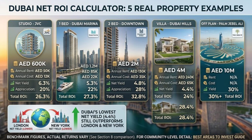 Dubai Net ROI Calculator
