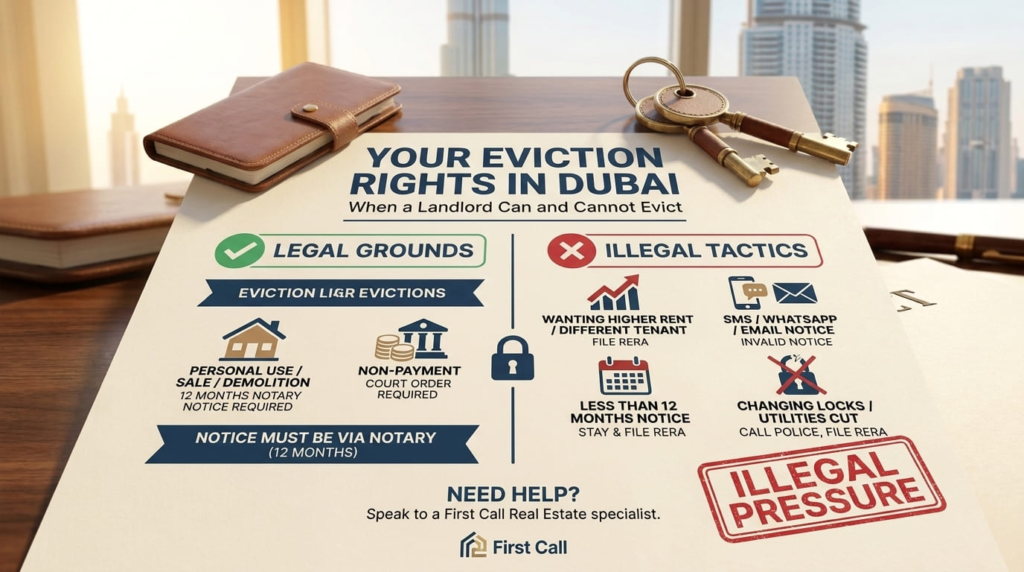 When a Landlord Can and Cannot Evict
