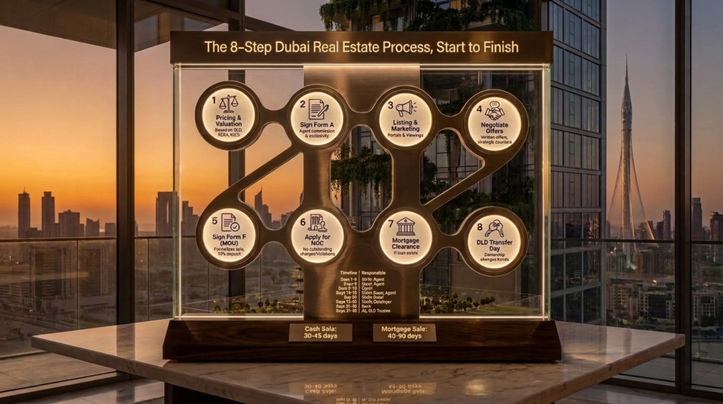 The 8-Step Dubai Real Estate Process, Start to Finish