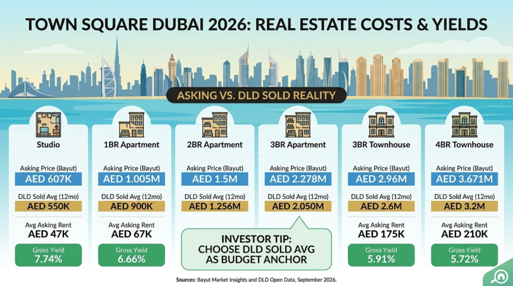 Price, Rent and Yield (Verified September 2026)