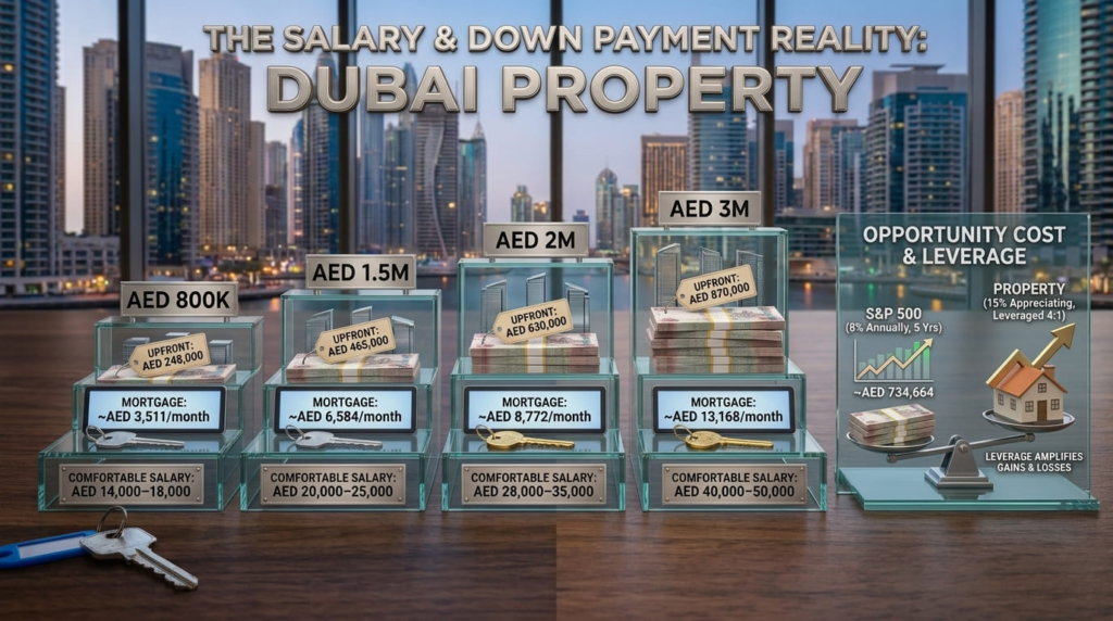 The Salary and Down Payment Reality