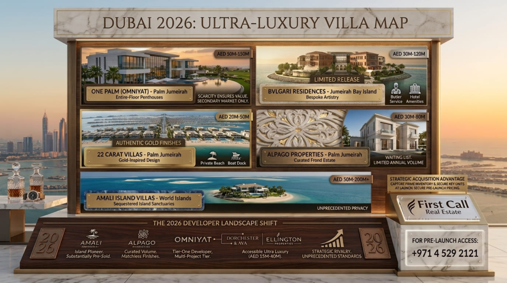 Top Ultra Luxury Villa Projects & New Developer Landscape 2026