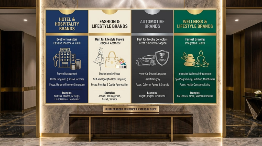 Branded Residences Dubai Categories