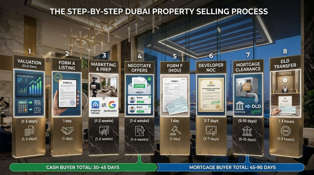 8 Steps From Listing to Transfer