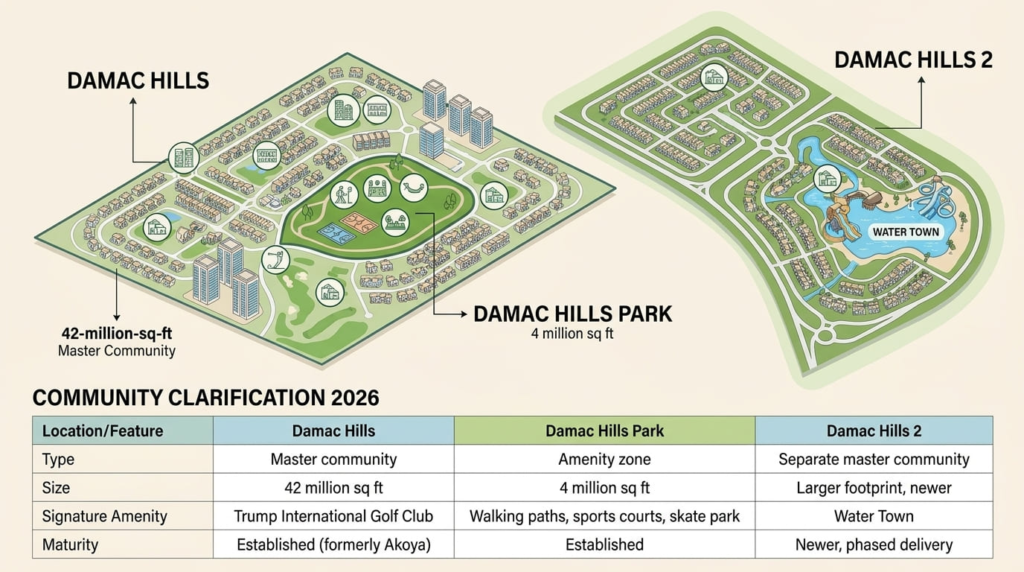 Damac Hills vs Damac Hills Park