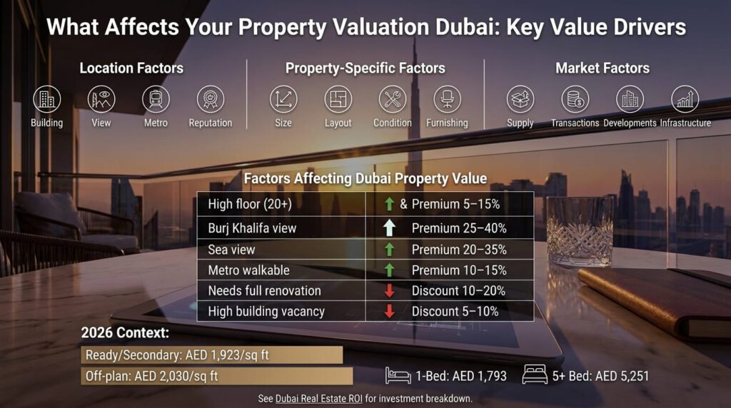 What Affects Your Property Valuation Dubai
